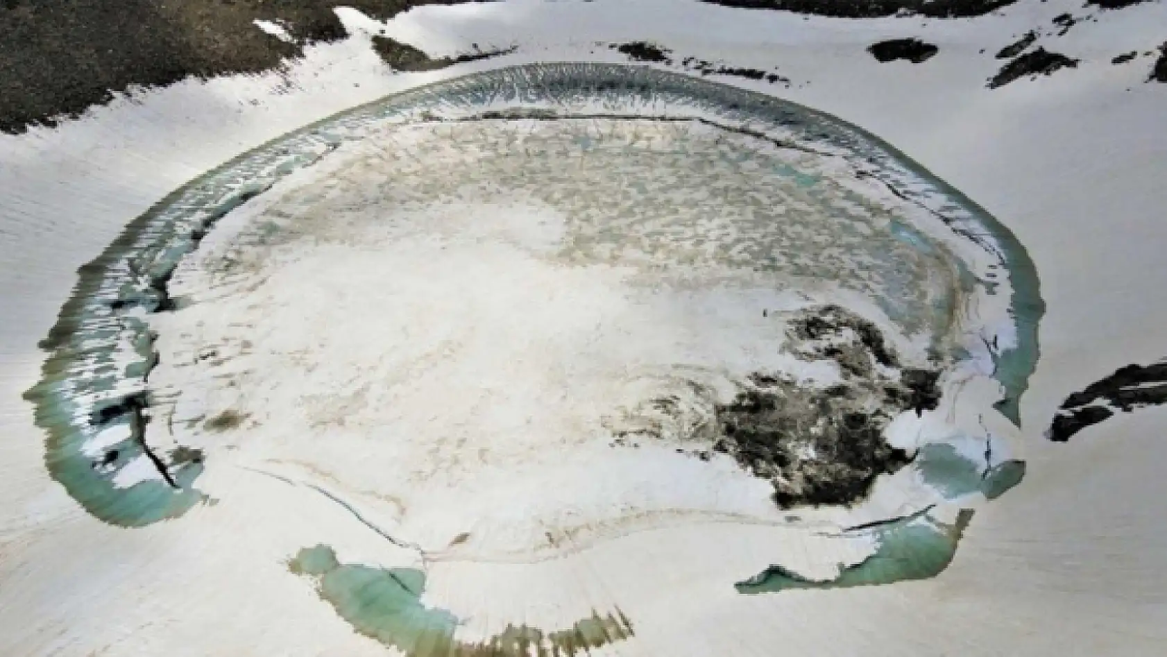 Uludağ'ın zirvesinde görsel şölen