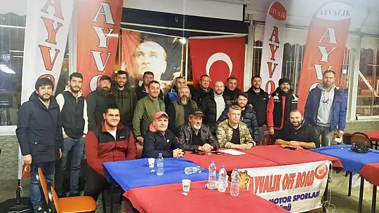 Ayvalıklı off roadcılardan Başkan Dinç'e güvenoyu