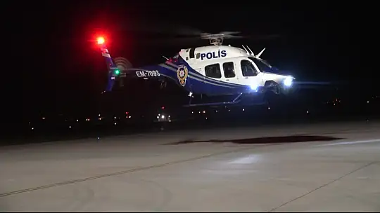 Balıkesir'de bin polisin katılımıyla helikopter destekli huzur operasyonu düzenlendi