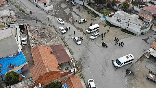 Balıkesir'de bin polisin katılımıyla helikopter destekli huzur operasyonu düzenlendi