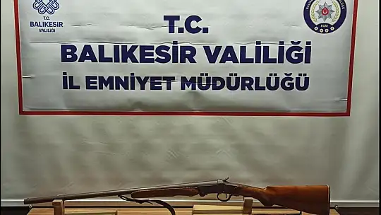 Balıkesir'de polis ve jandarmadan 66 şüpheliye gözaltı