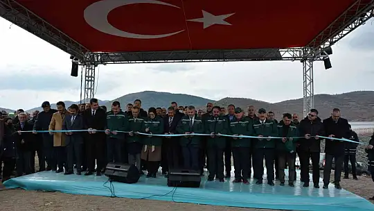 Balıkesir'de yapımı tamamlanan tesislerin açılışı yapıldı