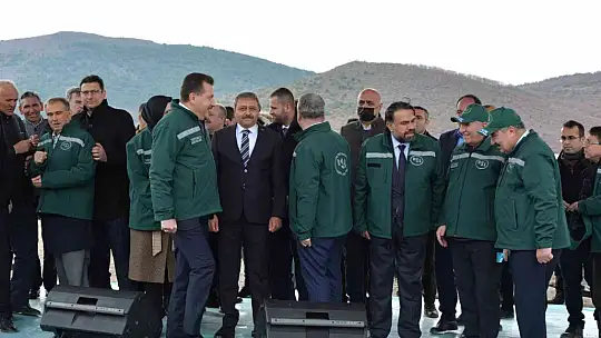 Balıkesir'de yapımı tamamlanan tesislerin açılışı yapıldı