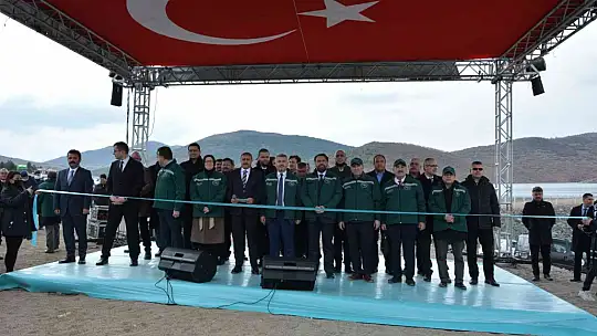 Balıkesir'de yapımı tamamlanan tesislerin açılışı yapıldı