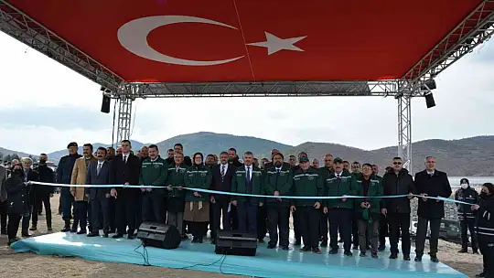 Balıkesir'de yapımı tamamlanan tesislerin açılışı yapıldı