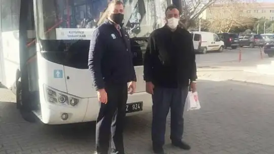 Burhaniye'de 75 yaş üzeri vatandaşlar aşılandı