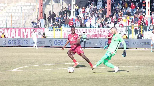 Spor Toto 1. Lig: Bandırmaspor: 2 - Ümraniyespor: 0