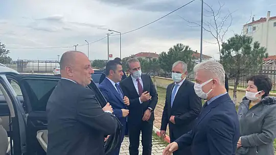 Spor Toto Teşkilat Başkanı Bozgeyik, Manyas'ta incelemelerde bulundu
