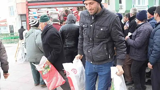 Tohumlar Kepsut Belediyesinden, hasat çiftçiden
